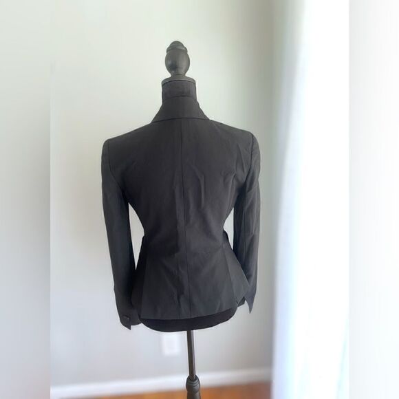 Theory Black Wool Blazer Size 2 - Picture 4 of 14